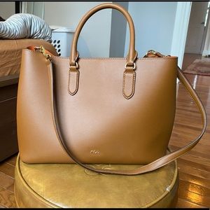 Ralph Lauren Camel Tote
